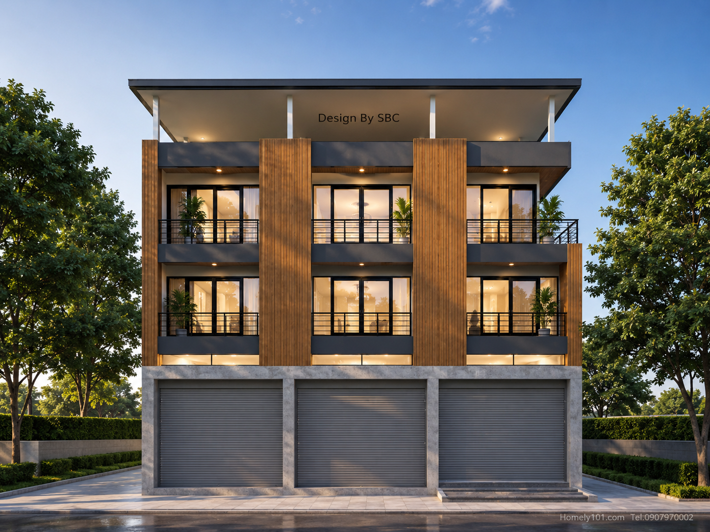 ผลงานออกแบบบ้าน Homely101 23