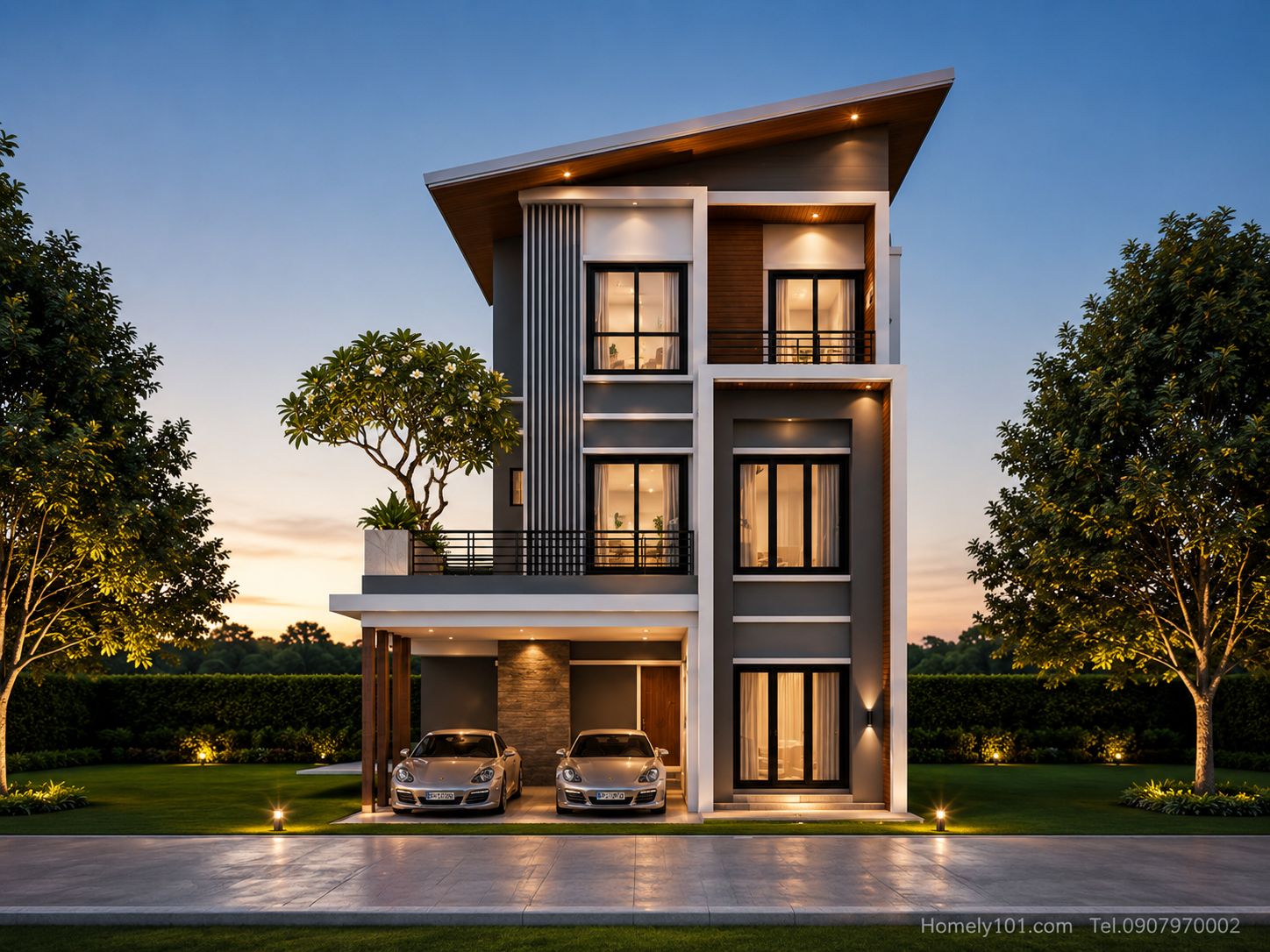 ผลงานออกแบบบ้าน Homely101 33