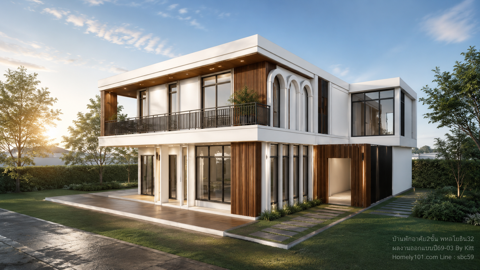 ผลงานออกแบบบ้าน Homely101 35