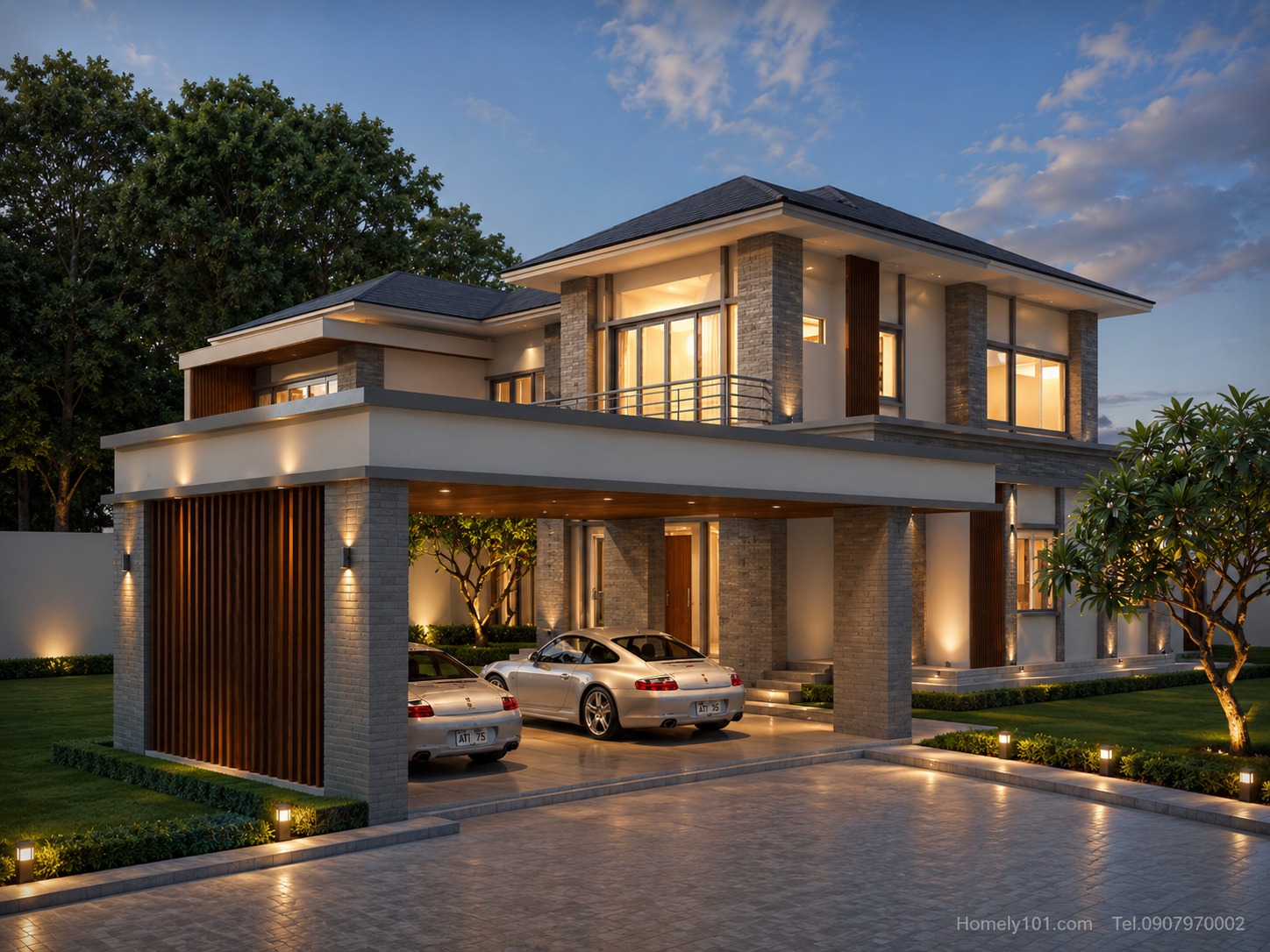 ผลงานออกแบบบ้าน Homely101 42