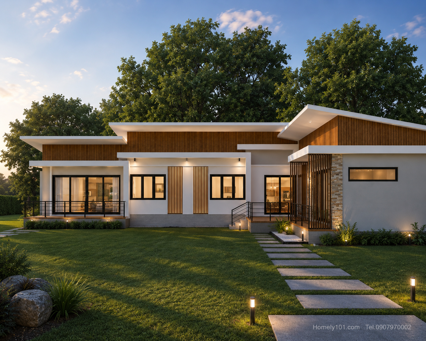 ผลงานออกแบบบ้าน Homely101 58