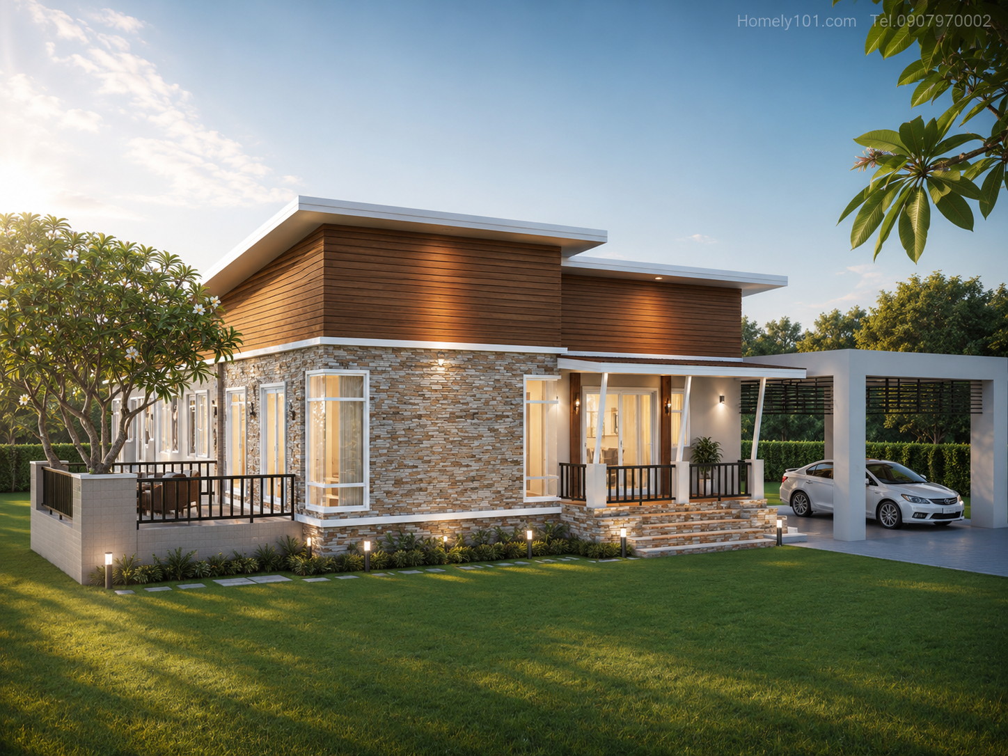 ผลงานออกแบบบ้าน Homely101 61